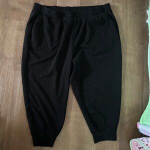Torrid Black Elastic Waist Pants